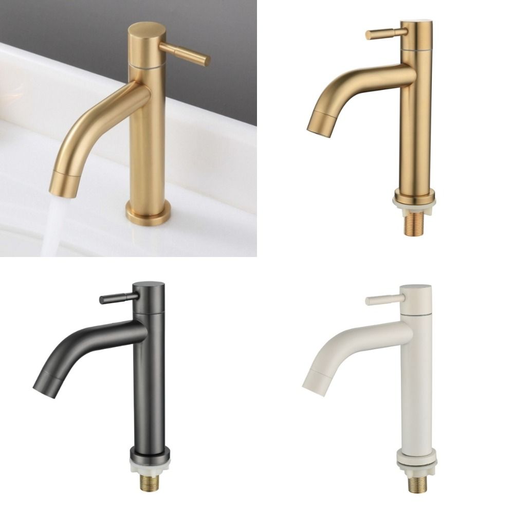 Sink Tap Bathroom Basin Faucet Deck Mounted Vintage Bathroom Faucet  Household