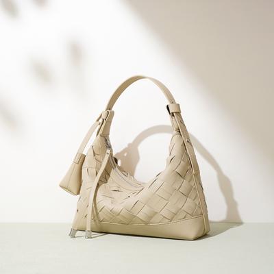 2025 Nischen-Webhandtasche Mode-Achseltasche Neue Mode Vielseitig Hochwertig Einzelne Schulter-Umhängetasche Damen