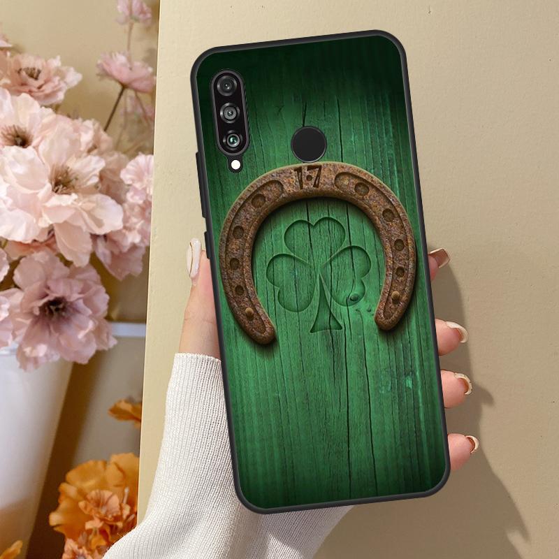 

Чехол Ireland Shamrock Lucky для Huawei P30 Pro P50 P20 P40 Lite Nova 5T P Smart 2019 2021 Чехол для Honor 50 Lite Honor 50 Lite