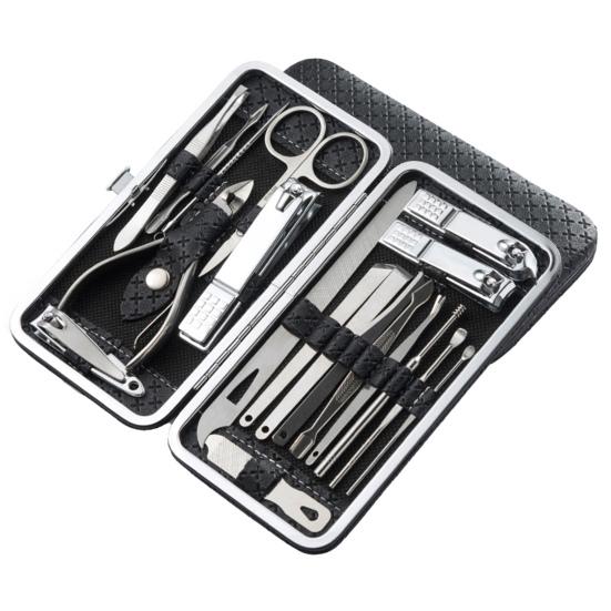 1 Set Manicure Kit Portable Easy To Store with Box Safe Comfortable Case for Personal Use