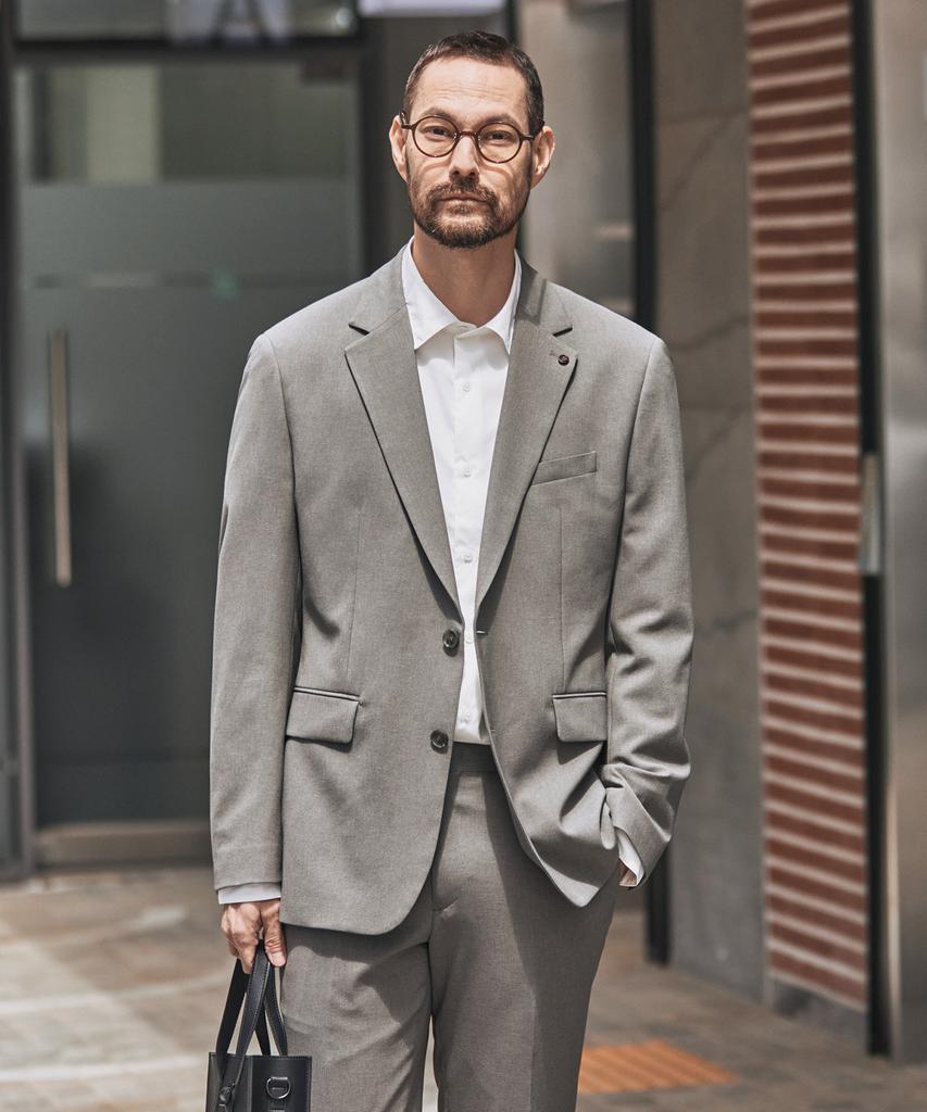 Stco [Summer Suit] Motion-Free Airy Suit Set_Greige (Classic Fit)_Ssjvb54Set
