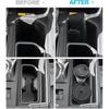 CDEFG 2PCS For 2024 2025 2026 Toyota Grand Highlander Center Console Organizer Middle Console Storage Cup Holders For 2025 2026 Toyota Grand