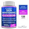 Glutathione Whitening Capsules - 120 Capsules Per Pack, Fades Dark Spots, Age Spots and Acne Scars.