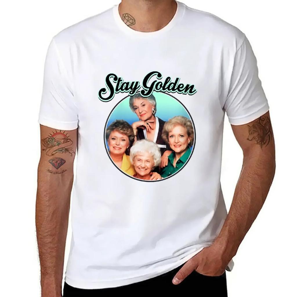 Vier reife Frauen TV-Show 80er 90er Fans Geschenke T-Shirt tees süße Oberteile Herren lang T-Shirts