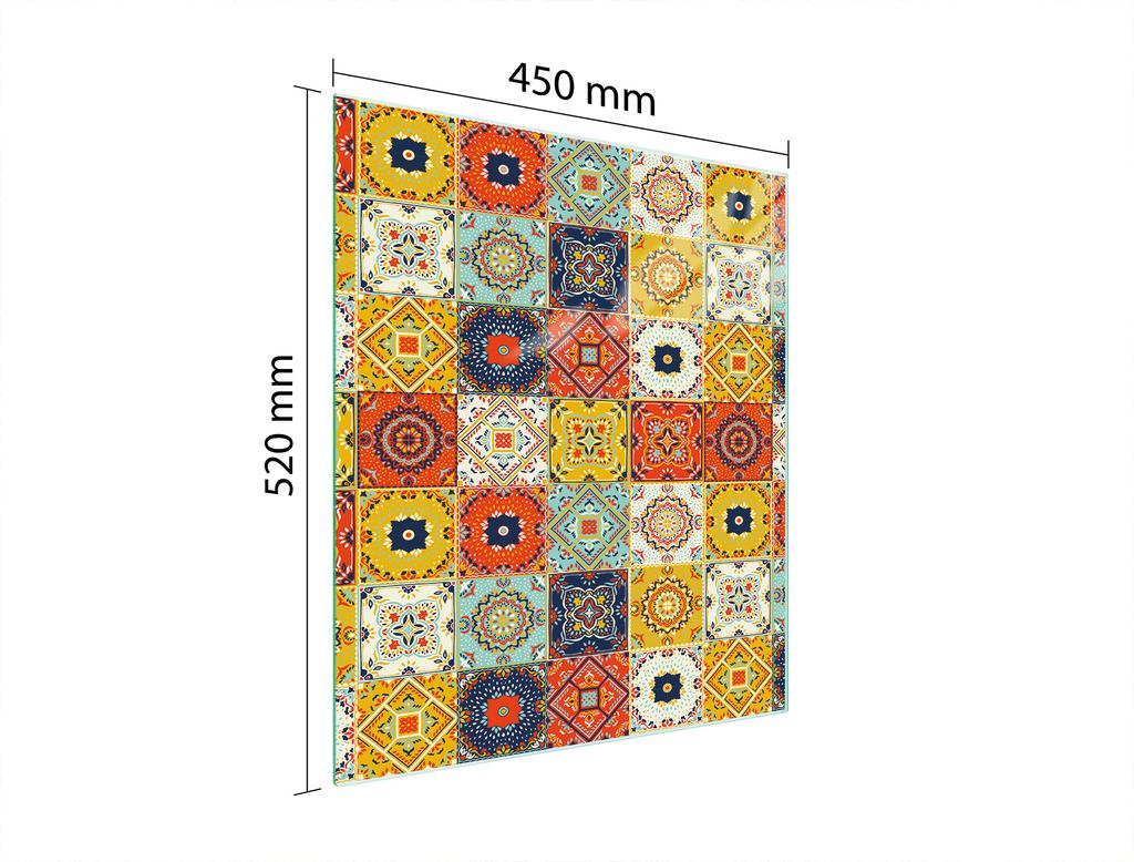 GLASSCHNEIDEBRETT 45x52 MOSAIK