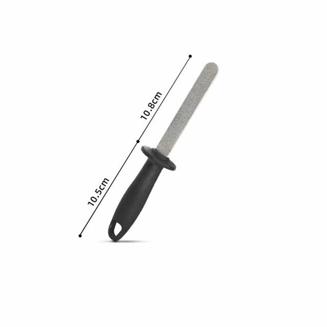 High Quality 8-12Inch Diamond Knife Sharpener Rod,Professional Sharpening Steel for Master Chef,Sharpener Stone Tool,for Kitchen