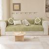 Nordic Sofa Cushion Combination Thickened Non-Slip Cover Cover Fur Ball Sofa Cushion Cover Towel Dustproof Four Seasons Cover Towel