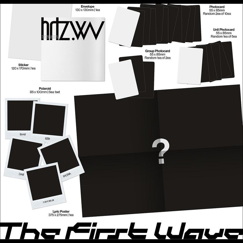 [Pre-order] hrtz.wav [The First Wave] 1st Mini Album (hrtz ver.) + Free Gift