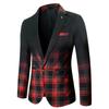 Mens  Winter Prints Formal Blouse Long Sleeve Top Jacket Coat