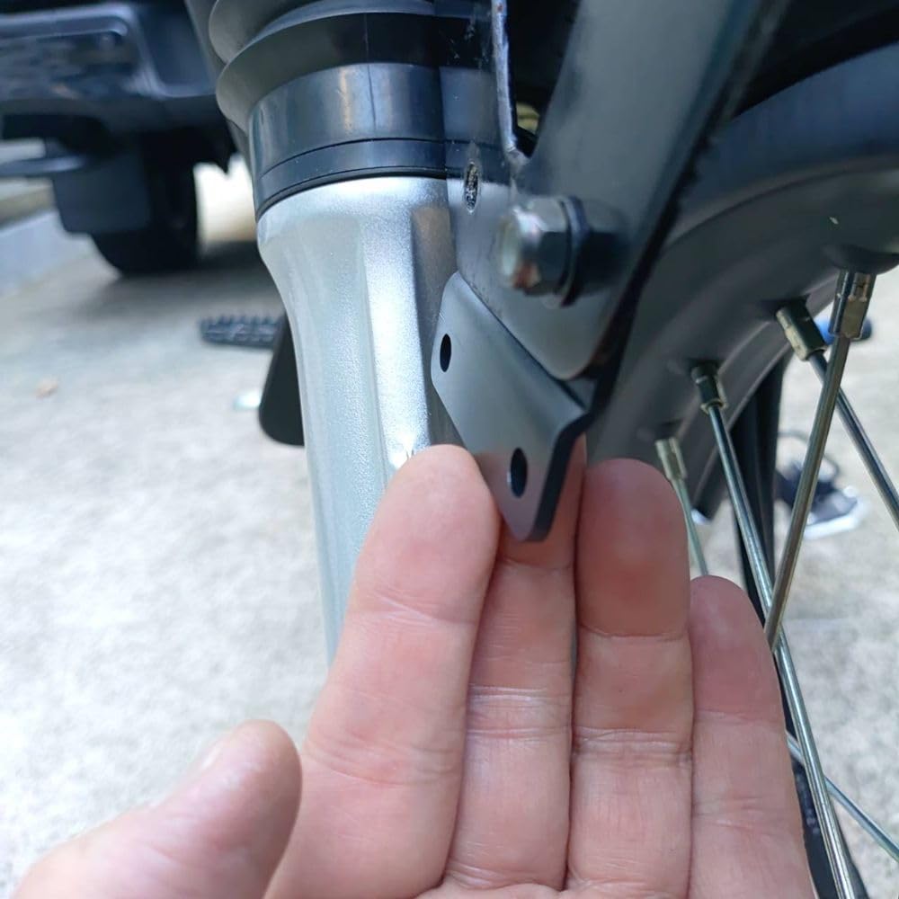 Motorcycle NEXYL Front Fender Lift Brackets for Honda Cross Cub CC110 Installation Made in Japan (Includes Instructions) -
