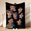 Male Idol Group Portrait Blanket Blanket Suitable For All Seasons Bedroom Sheet Outdoor Plush Blanket