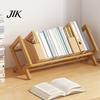 High-quality Storage Shelf Desktop Book Bamboo Organizer Rack Office Desk Wooden Magazine Display Tilting Bookcase Holder Stand Home