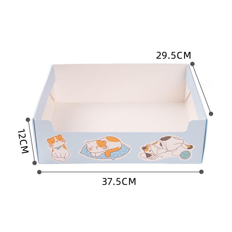 Cutie de litieră portabilă pliabilă de mare capacitate pentru călătorie