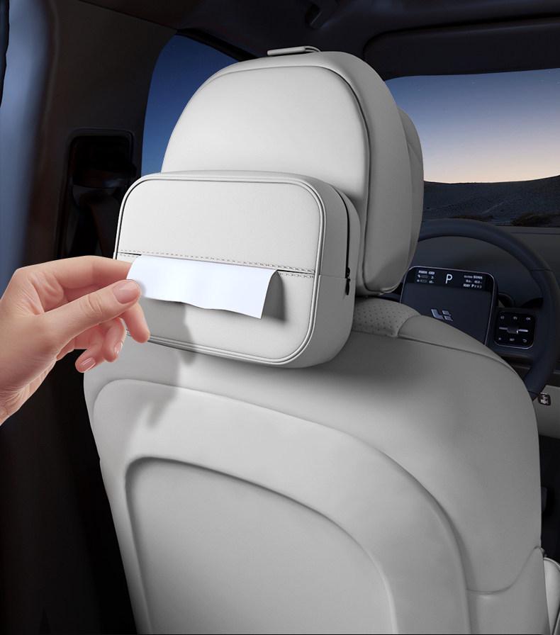 Tesla Model Y/3/S/X Car Seat Hanging Tissue Dispenser