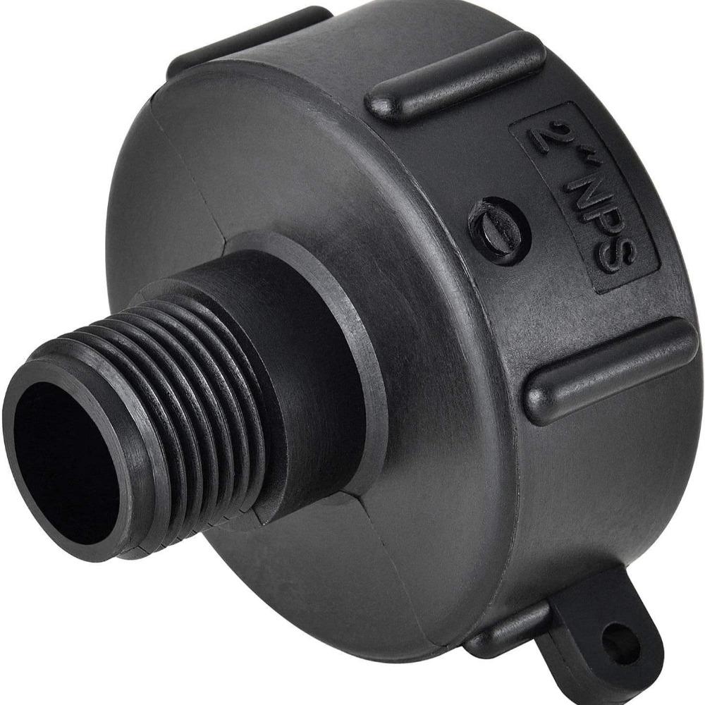 Water Tank Conversion Adapter 1/2' To 4' IBC Fine To Coarse Thread for 1000L Barrel Garden Irrigation Valve Fittings