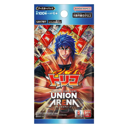 Pakiet wzmacniający BANDAI UNION ARENA Toriko [UA17BT] (PUDEŁKO) 16 paczek