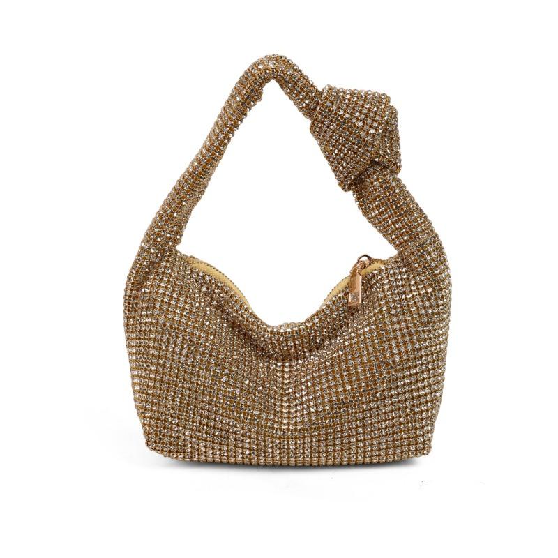 Niche design high-end bag women's full diamond women's bag new large-capacity fashionable versatile diamond-encrusted handbag