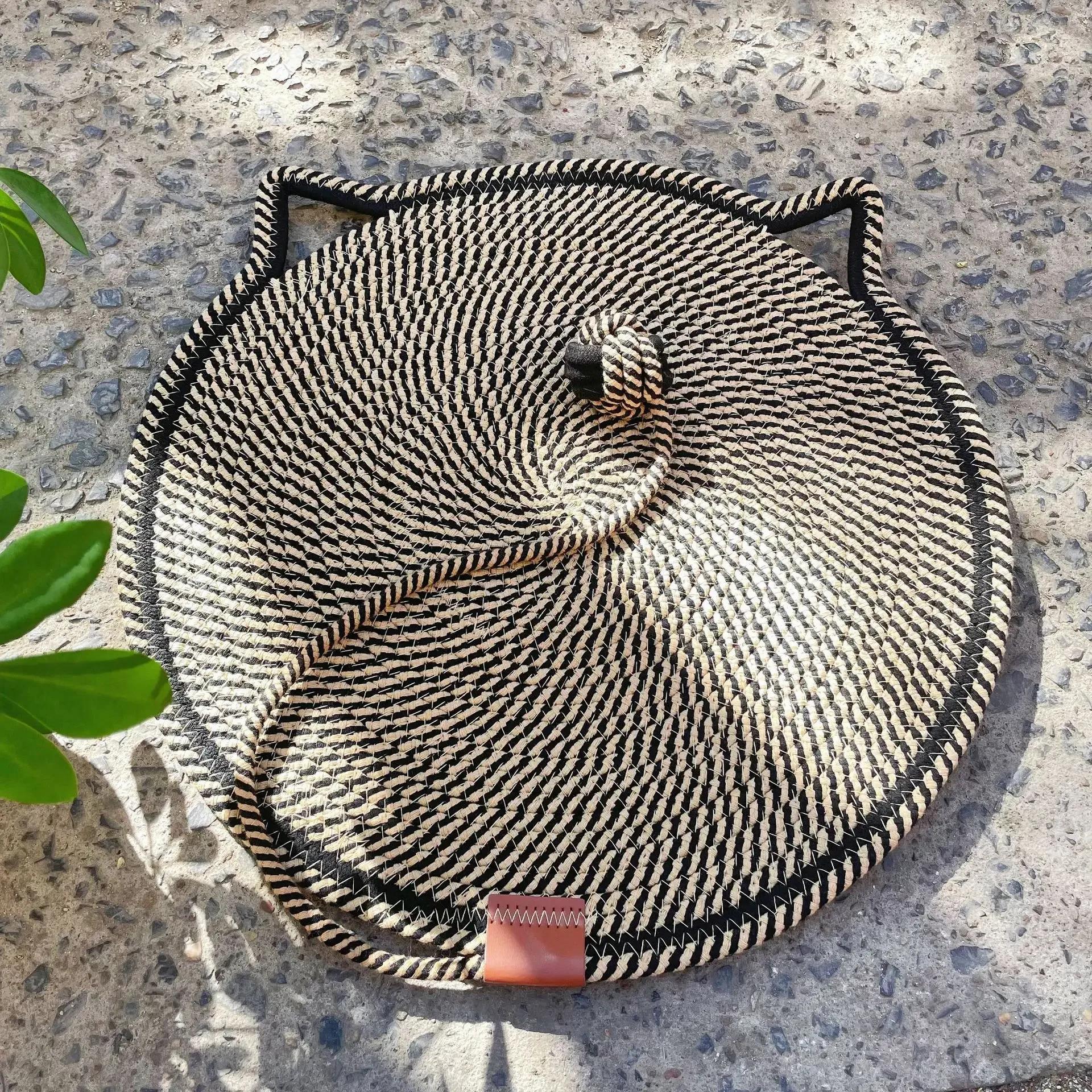 

Многоцелевой коврик-когтеточка для кошек с игрушечным мячом, мягкая износостойкая кровать для кошек, коврик для собак, коврик для сна домашних животных на все времена года 50cm