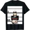 Pet Ferret Tee Funny Ferret Thief Mugshot  Gift T-Shirt