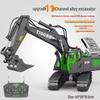 Alloy Remote Control 2.4G Excavator Bulldozer & Dump Truck Set for Kids
