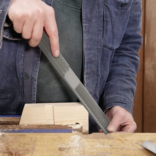 Woodworking Files - Round, Semi-round, Flat, and Needle Files for Wood and Metal, Polishing Tools for DIY