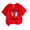 Kids Boys Girls 100% Cotton Crew Neck Short Sleeve T-Shirt Cute Cartoon Otters Couple Funny I Play Well With Otters Casual Lightweight Comfortable Gra