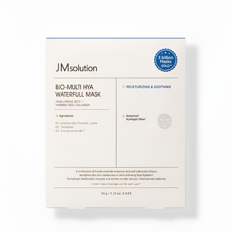 [JMSOLUTION] Bio-Multi Hya Waterfull Hydrogel Mask 34g x 4ea