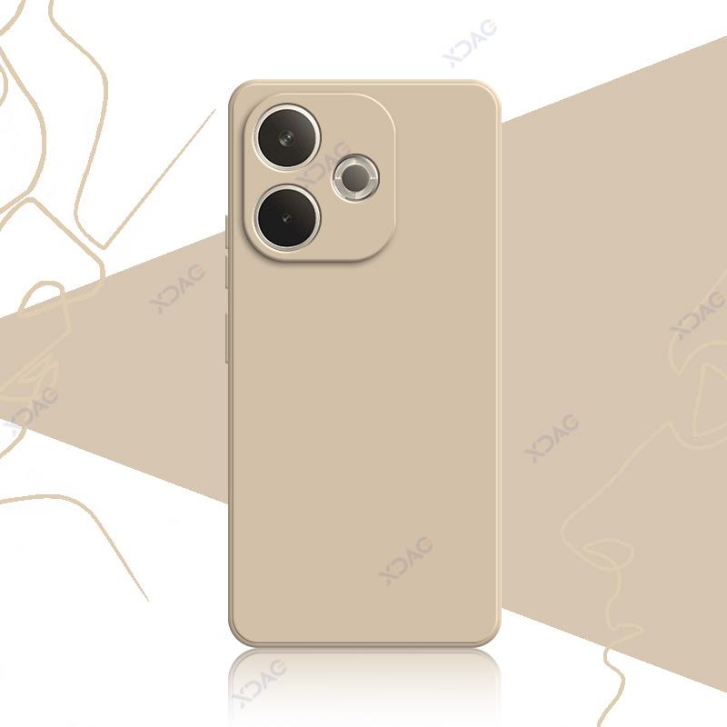 

Чехол для мобильного телефона 2025 года для OPPO A5 Pro 4G Energy 5G 6,67 дюйма, роскошный мягкий квадратный чехол из жидкого силикона OPPOA5Pro OPPO A5 Pro 5G хаки