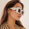 Vintage Designer y2k Square Sunglasses Luxury Big Frame Oversized Balloon Shades for Women Men Trendy