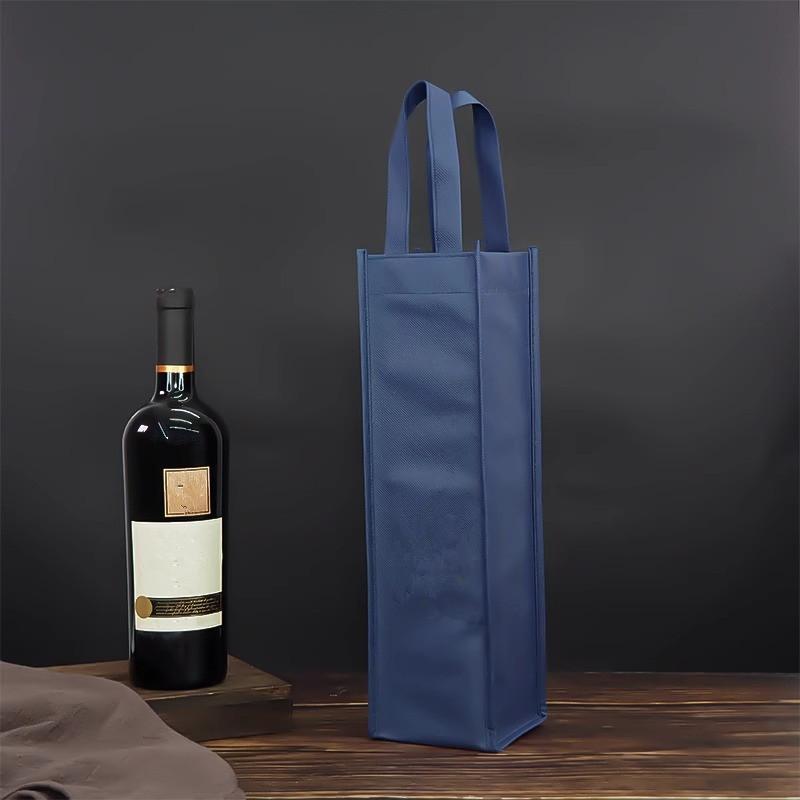 Wine Bag Non-Woven Fabric Tote Bottle Wine Carrier Bag Padded Wine Cooler Gift For Wine Lovers Or Wedding