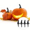 24Pcs Pumpkin Theme Ornament Create Harvest Season Autumn Theme Arrangement Holiday Decoration