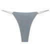 1PC Panties Sexy Underwear Solid Color Ice Silk Lingerie Women Knickers Seamless G-string Thongs
