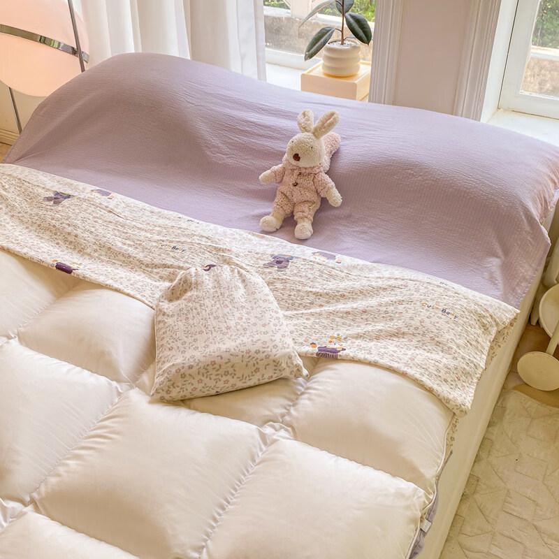 Portable Goose Down Hotel Travel Sleeping Bag & Bedding Set