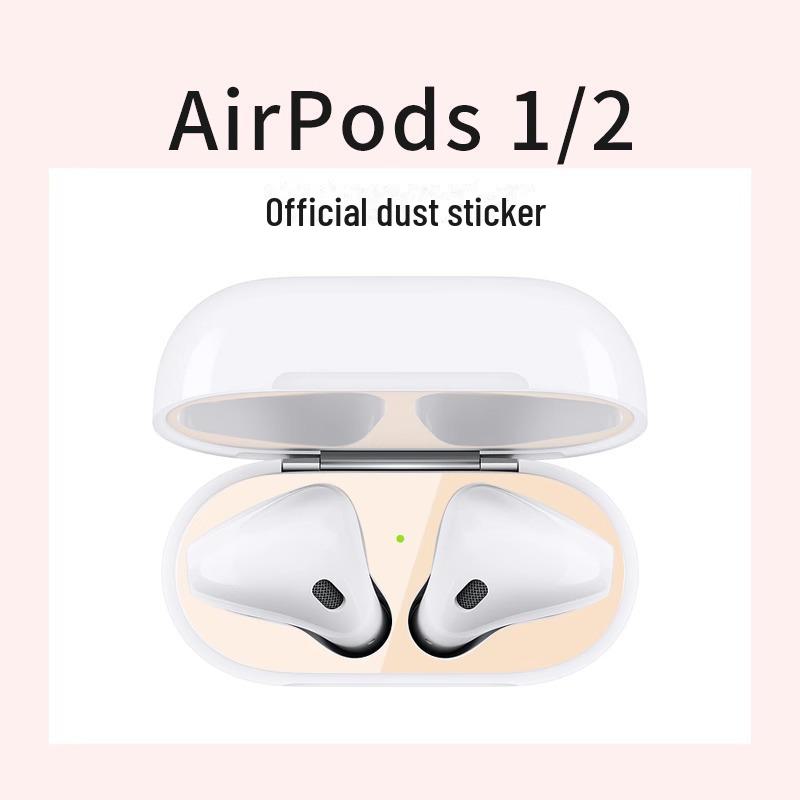 Metal Sticker Pro für Airpods 2. und 3. Generation – Staubdicht, ultradünn