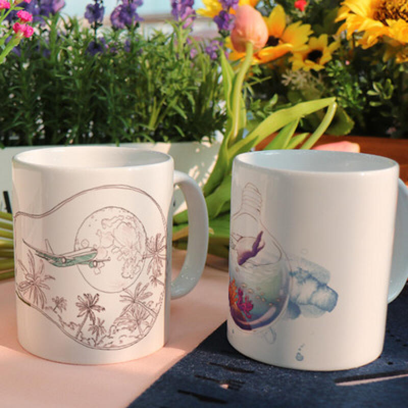 if008-Design Mug 2p-Light Bulb Landscape