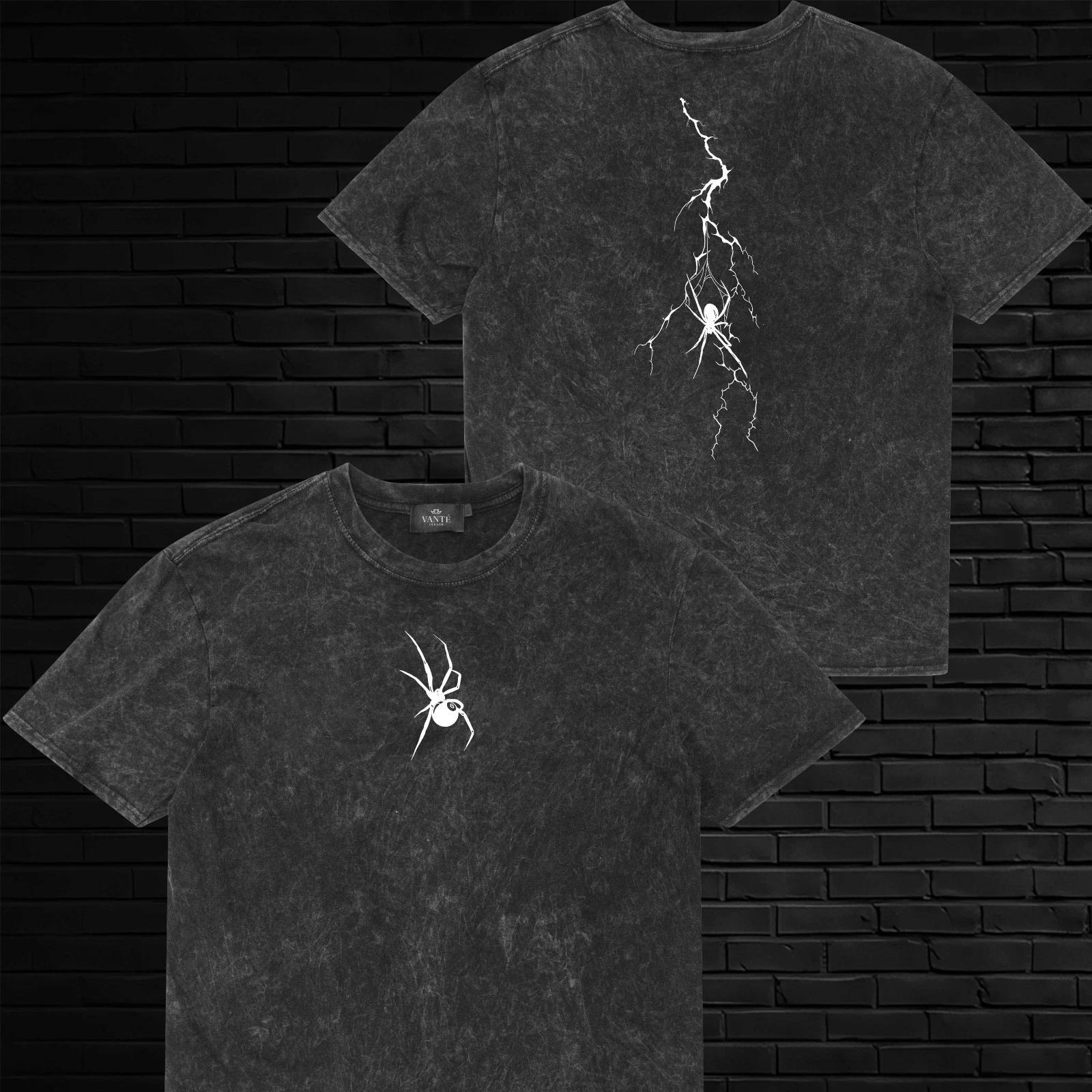 

Phantom Troupe Spider Silhouette T-Shirt Lightning Graphic Tee Mens Unisex Gift S