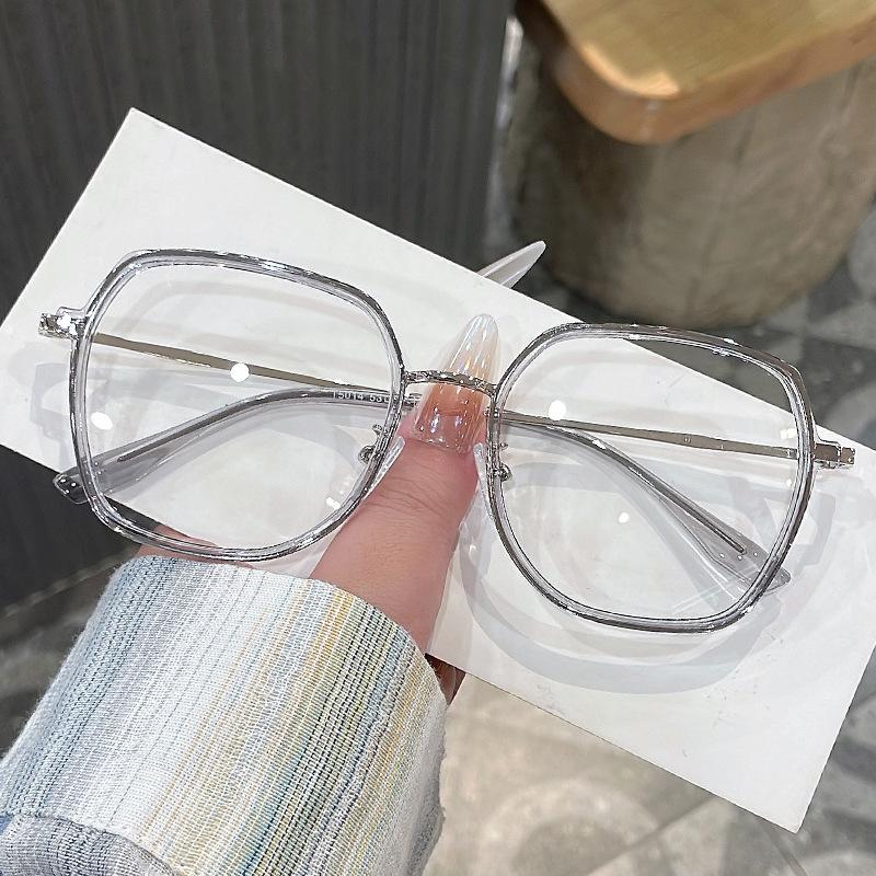 TR90 Material Woman Eyeglass Frames Square Shape Anti Blue Light Men's Glasses Fashion Stylish Woman's Eyeglasses