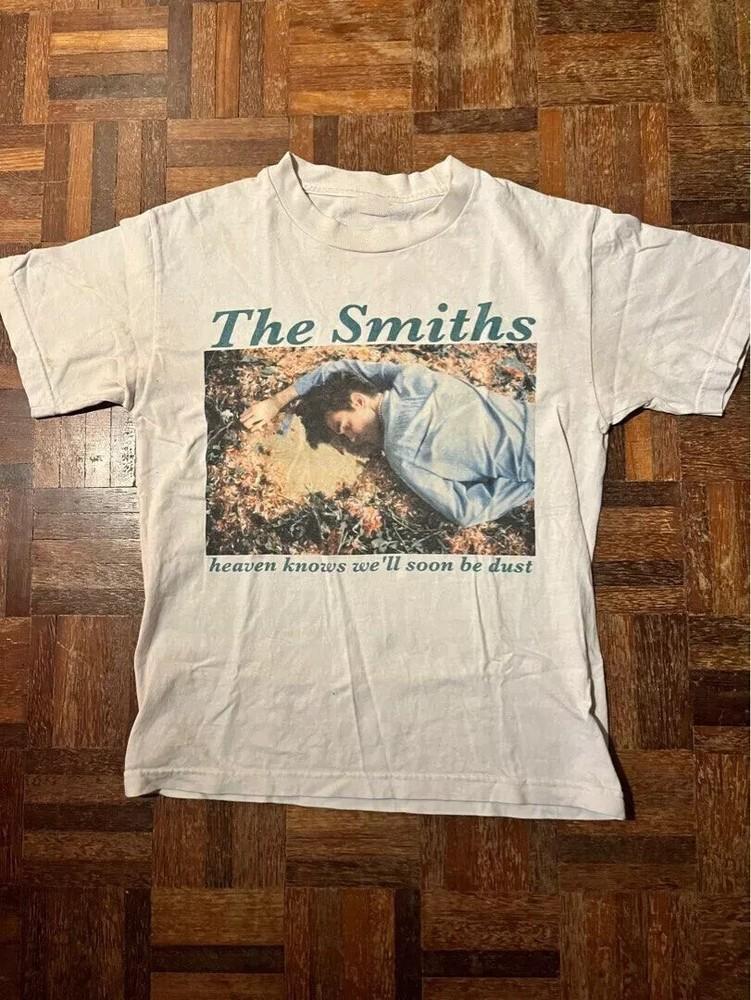 

Группа The Smiths 90-е Моррисси Короткий рукав Унисекс S-5XL Хлопок Для фанатов Унисекс Футболка L
