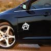 Anarchy Symbol Car-Styling Window Decals Truck Body Sticker Reflective Decor