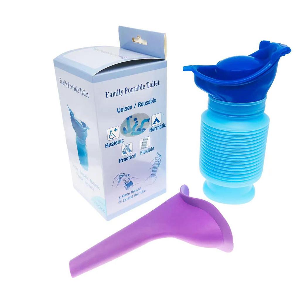 Portable Women's Travel Urinal - No-Squat, Standing, Emergency Car and Outdoor Use