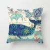 Turtle Print Decorative Pillowcase Living Room Office Ornaments Home Pillowcase
