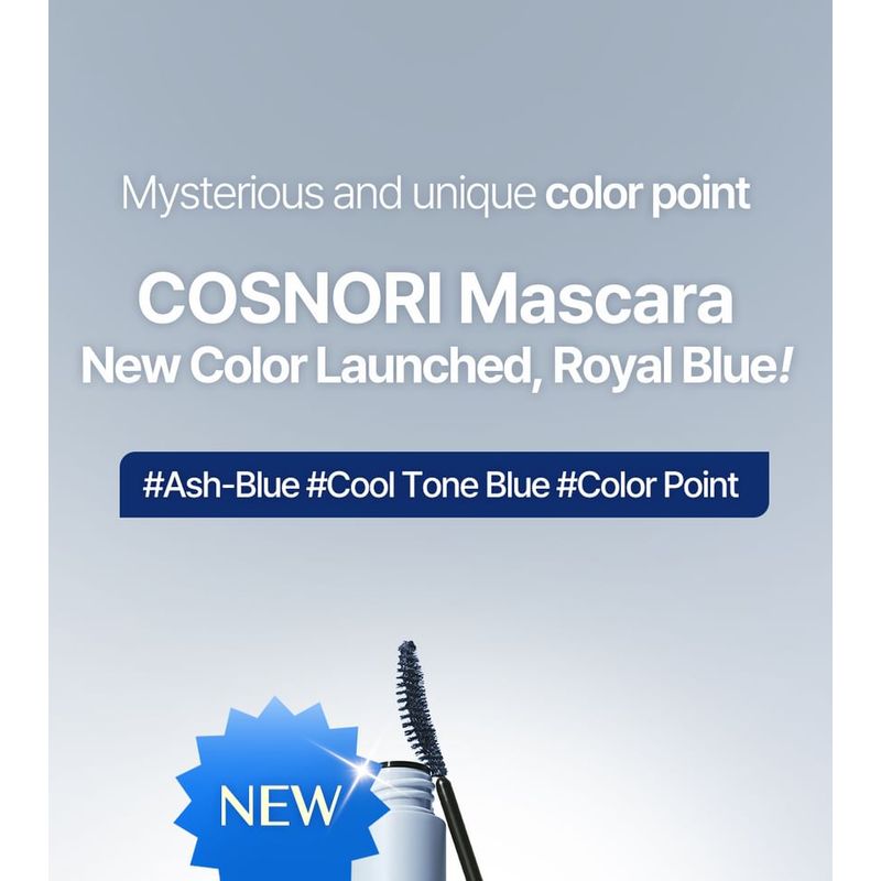 COSNORI - Perfect Setting Mascara Waterproof Long & Curl - 5 Colors