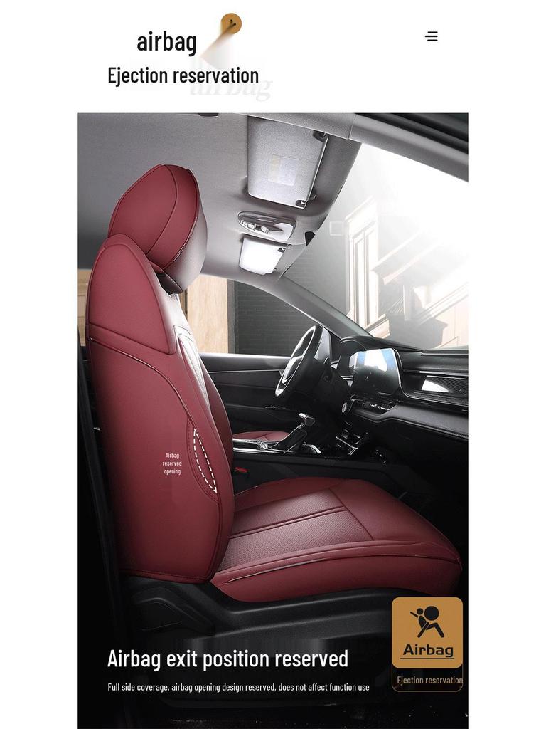 Wuling Capgemini Full Surround Seat Cover for 6-Seater - All-Season Cushion