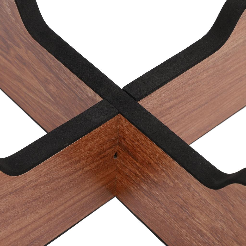 Ethereal Drum Bracket Stable Support Exquisite Wooden Tongue Drum Stand for Display
