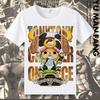 ONE PIECE T-shirt Luffy Sauron Printed Clothes Anime Peripheral Short Sleeve T-Shirt Loose Tide Comfortable Y2K