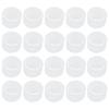 20pcs Waterproof Switch Cover Durable Plastic Button Protector Dustproof Push Cap For Emergency Stop Alarm Push Cover