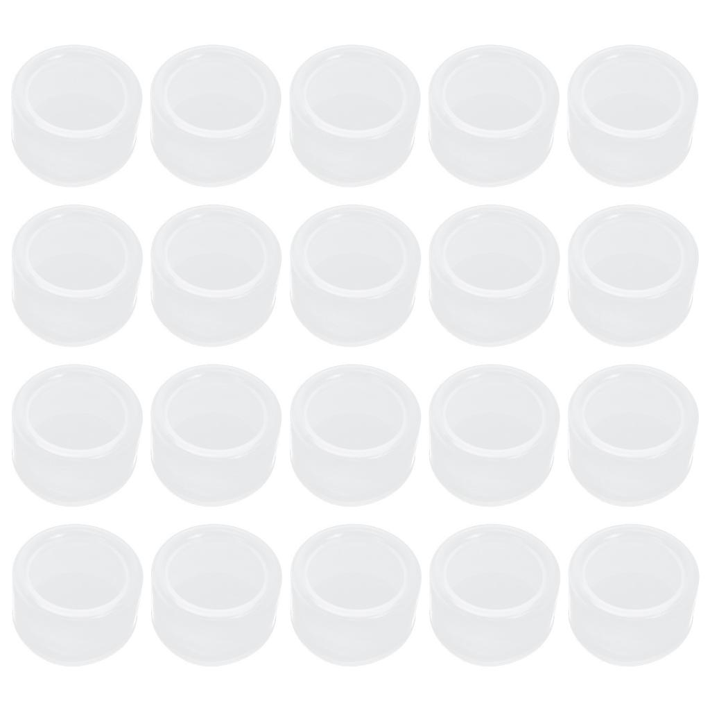 20pcs Waterproof Switch Cover Durable Plastic Button Protector Dustproof Push Cap For Emergency Stop Alarm Push Cover