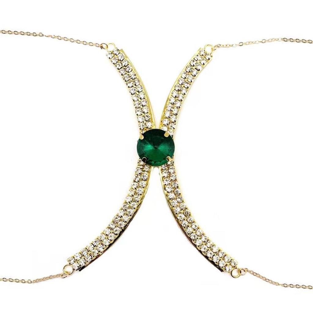 Hot-Selling Fashion Diamond Body Chain: European & American Nightclub Style