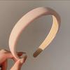 2023 Pink High Crown Headband & Hair Clips Set for Girls - Wide Edge Beauty Accessory