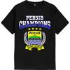 2026 Persib Bandung Champion T-shirt Men Women Summer Cotton Clothing Fashion Round Neck Short Sleeve Casual Clothing